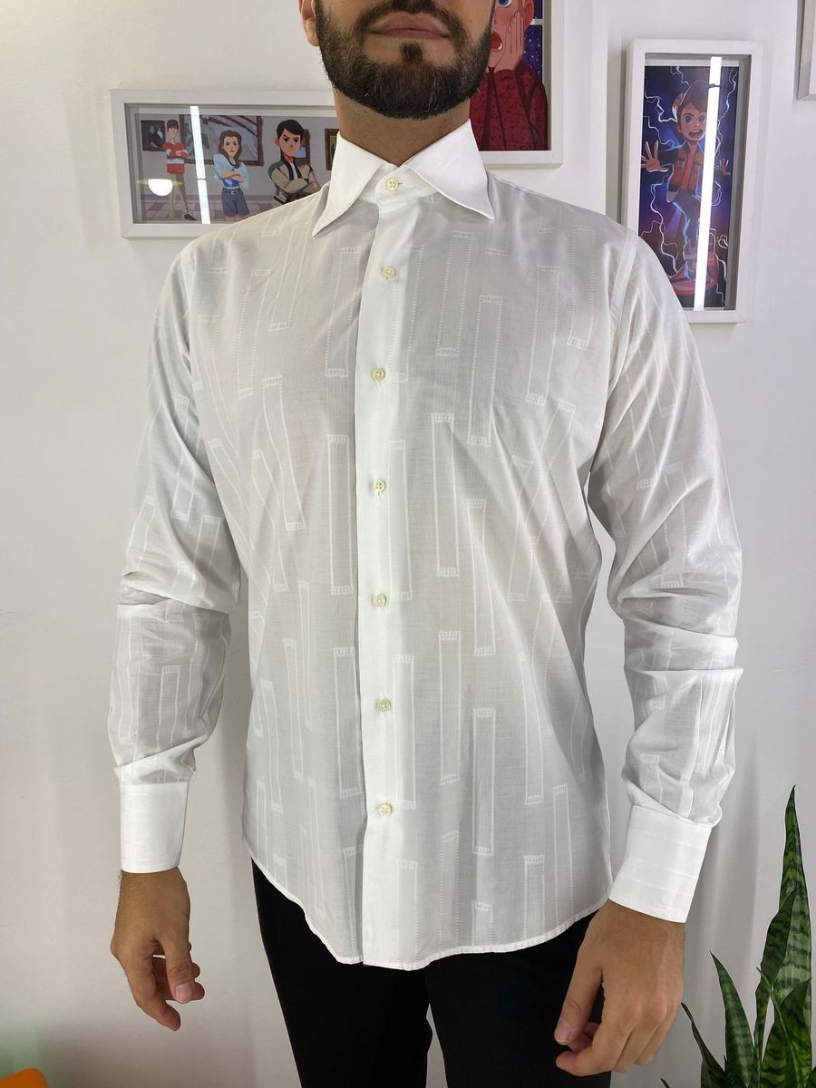 camisa social dior