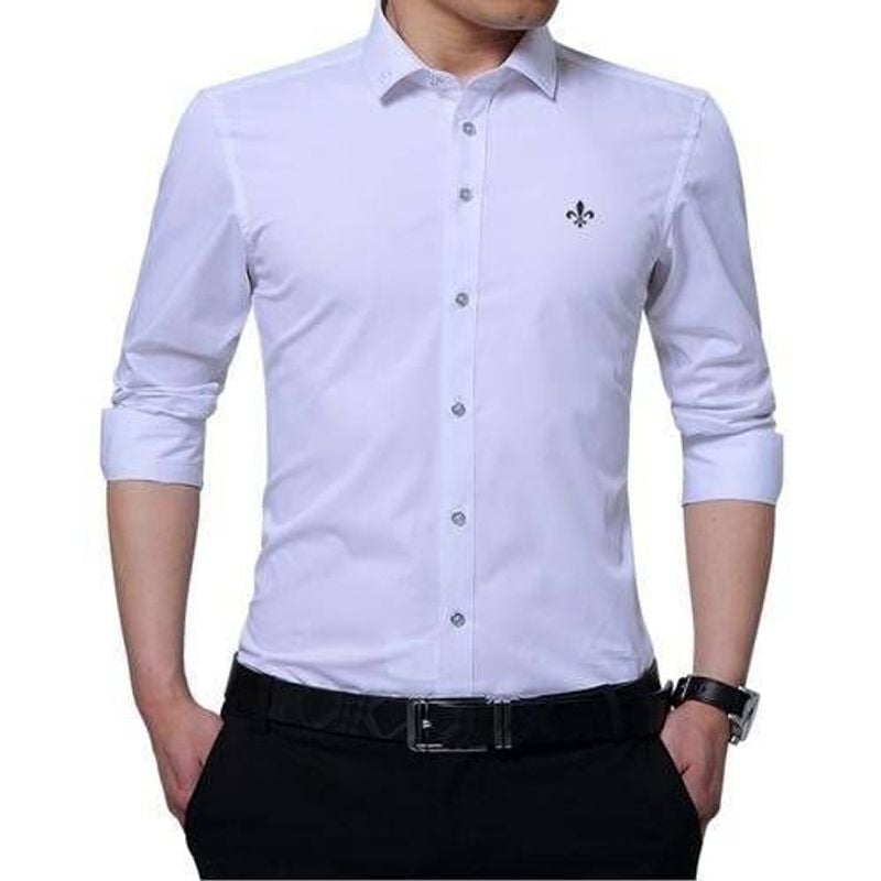 Camisa branca dudalina store masculina