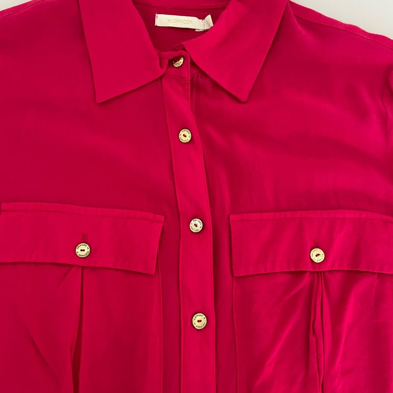 Camisa social m store officer