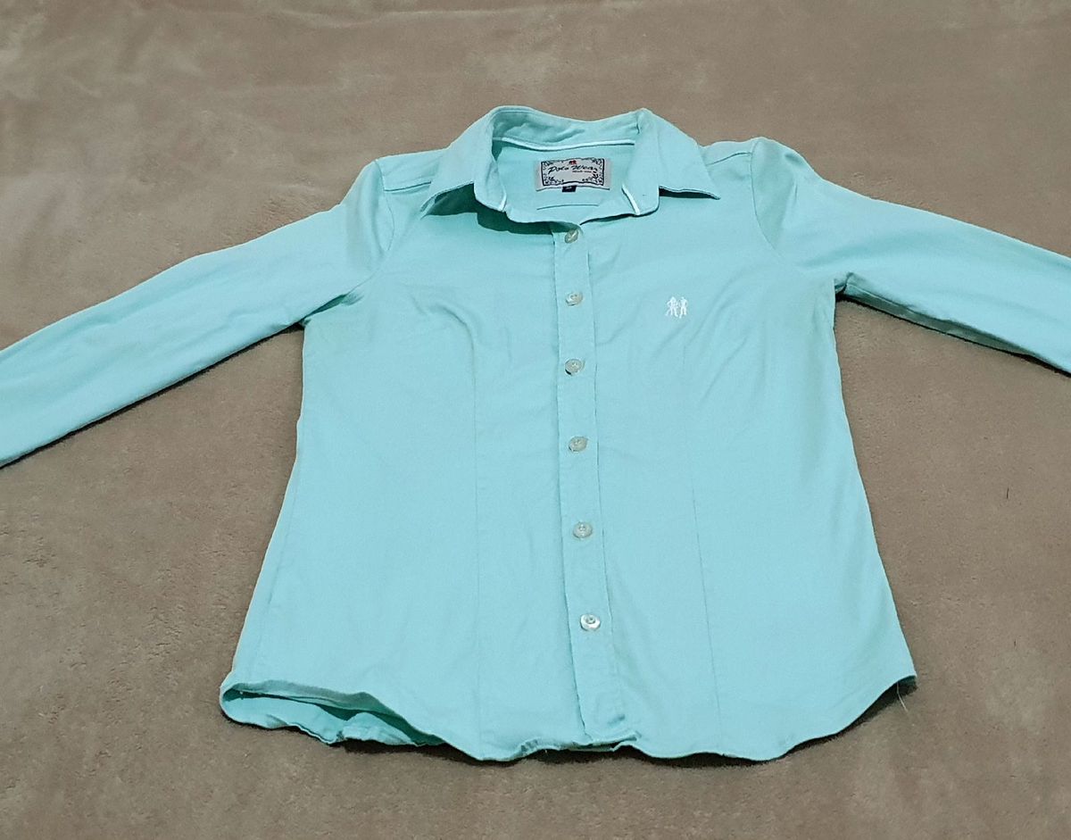 camisa xadrez feminina polo wear
