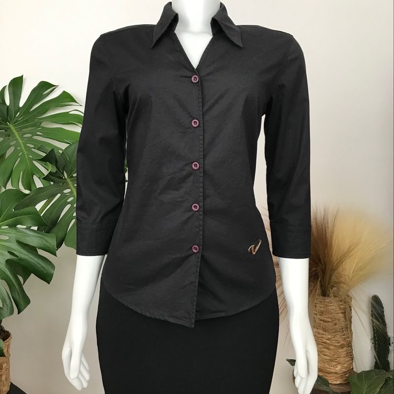 Camisa feminina hot sale versace