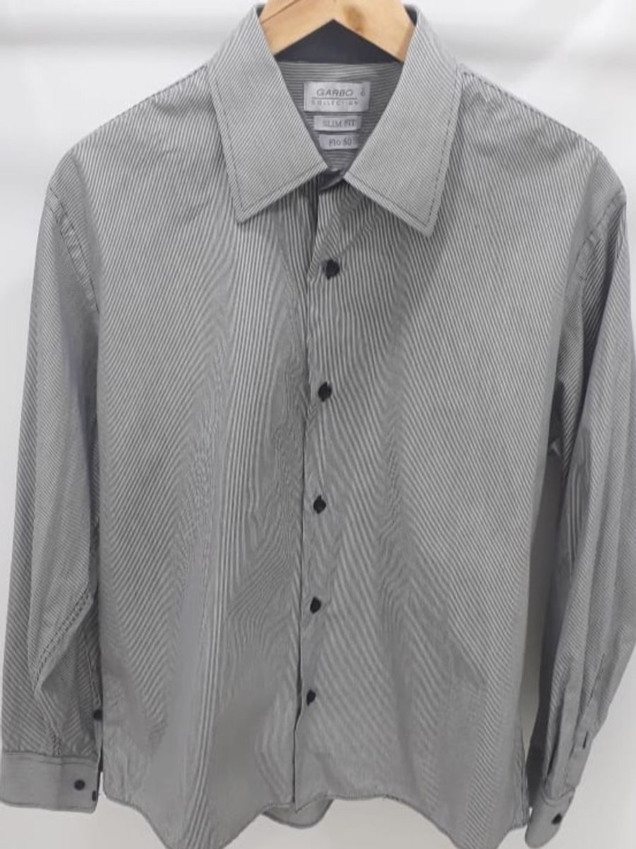 camisa social masculina garbo