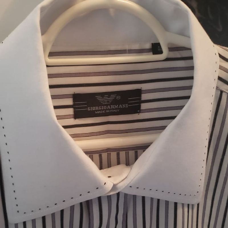 Camisas best sale sociais armani