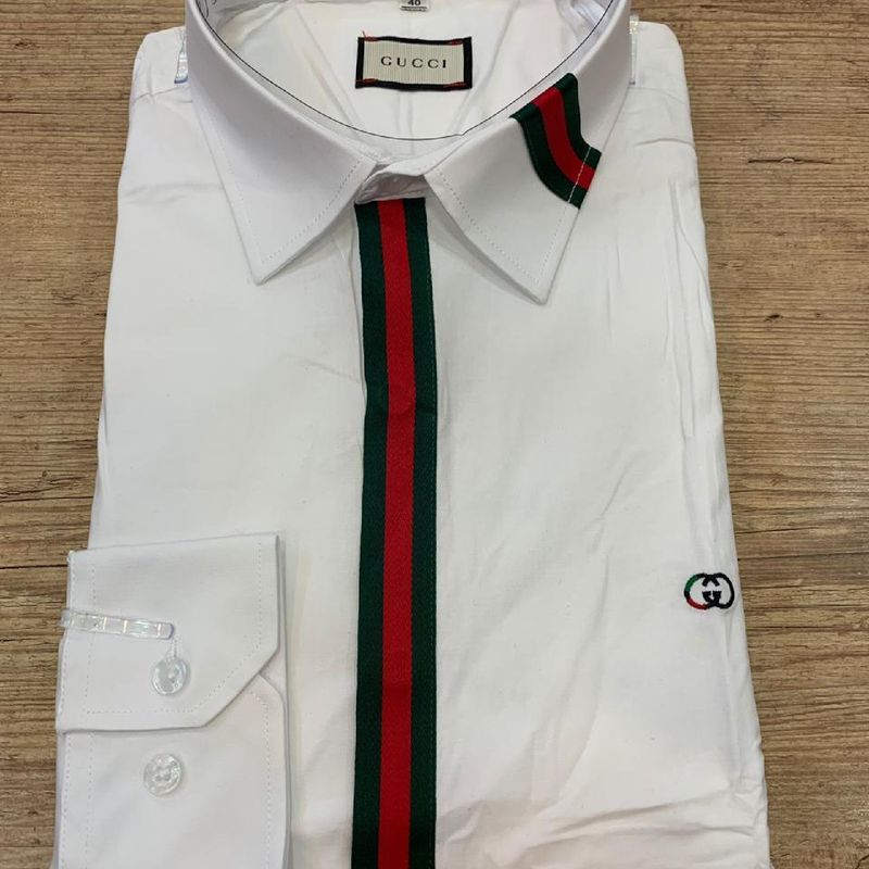 Camisa social hot sale gucci