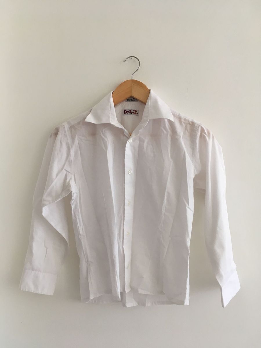 camisa social branca riachuelo