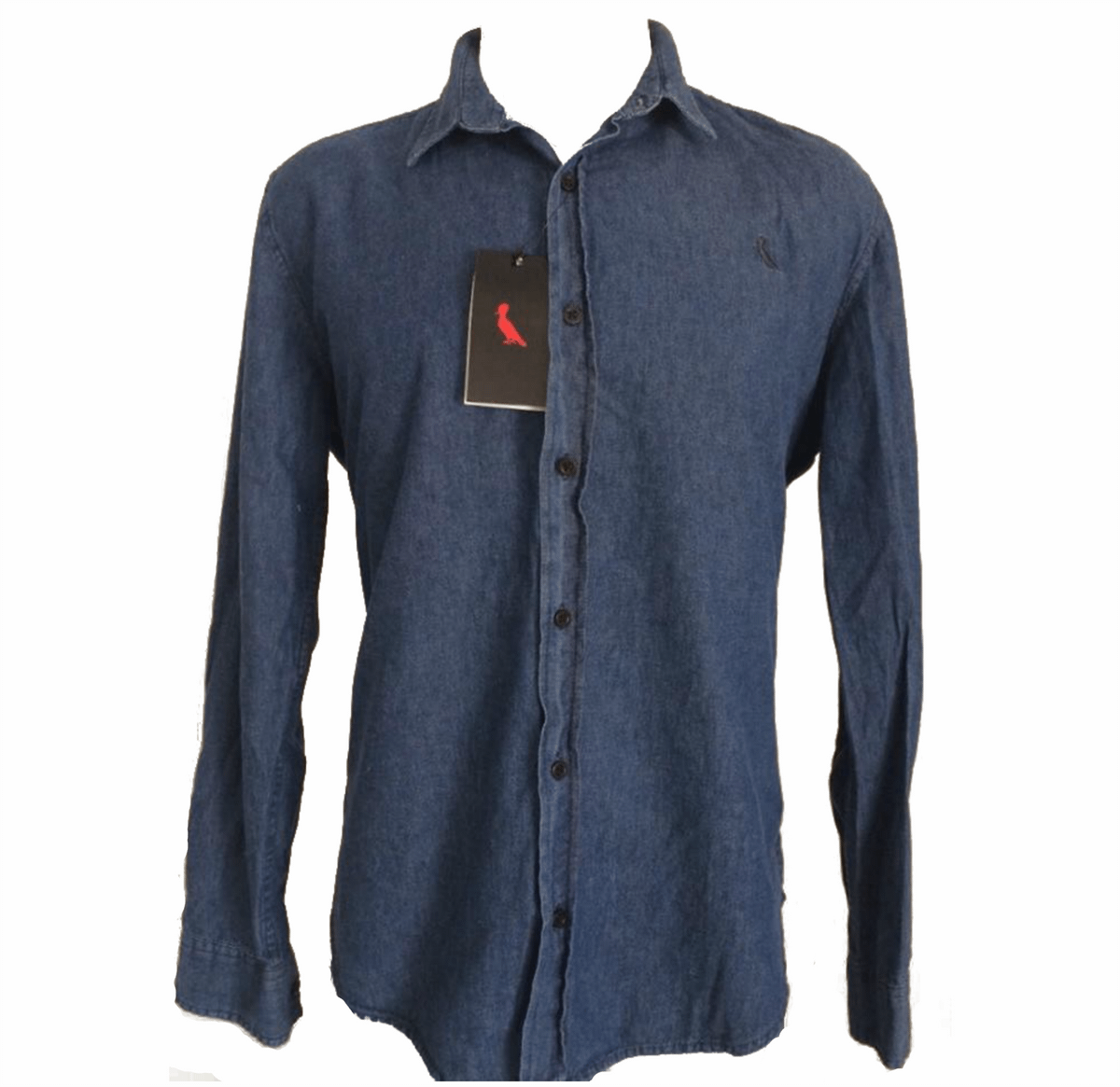 camisa social jeans reserva
