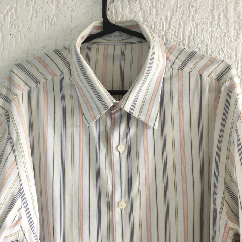 Camisa social hot sale m officer