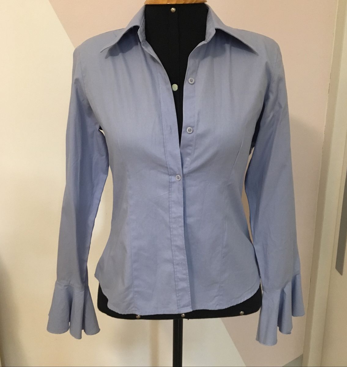 camisa social feminina c&a