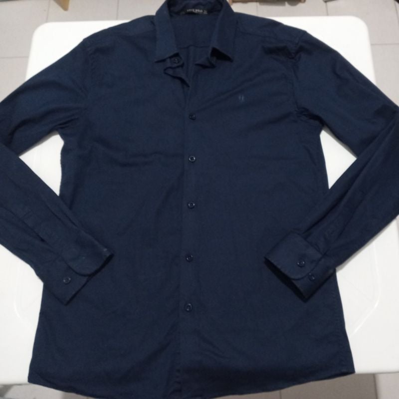 Camisa Social Manga Longa Masculina Tam (Pequena) Polo Wear