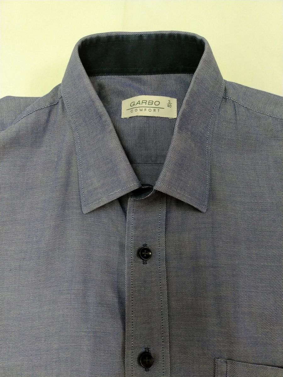 camisa social masculina garbo