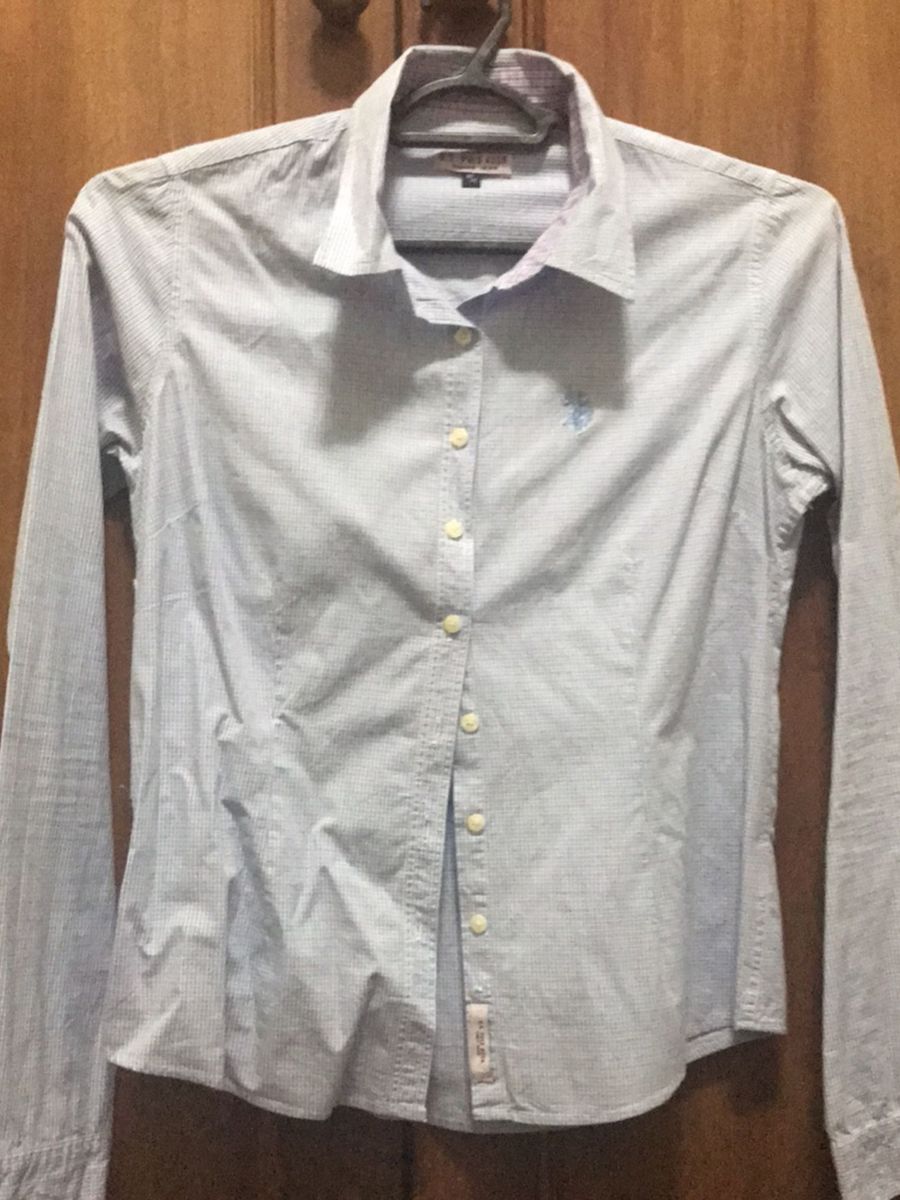 camisa social marca polo