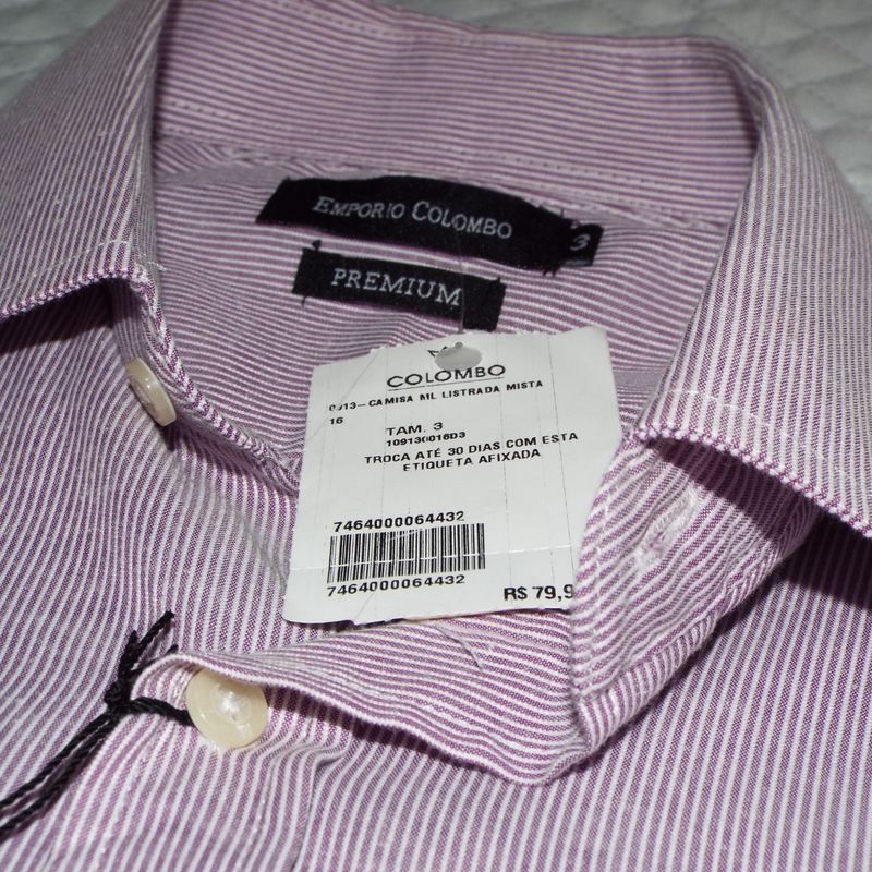 Camisa social best sale da colombo