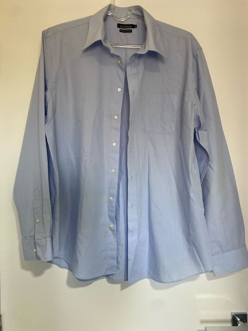 Camisa Social Masculina Business Azul 4 | Camisa Masculina Business ...