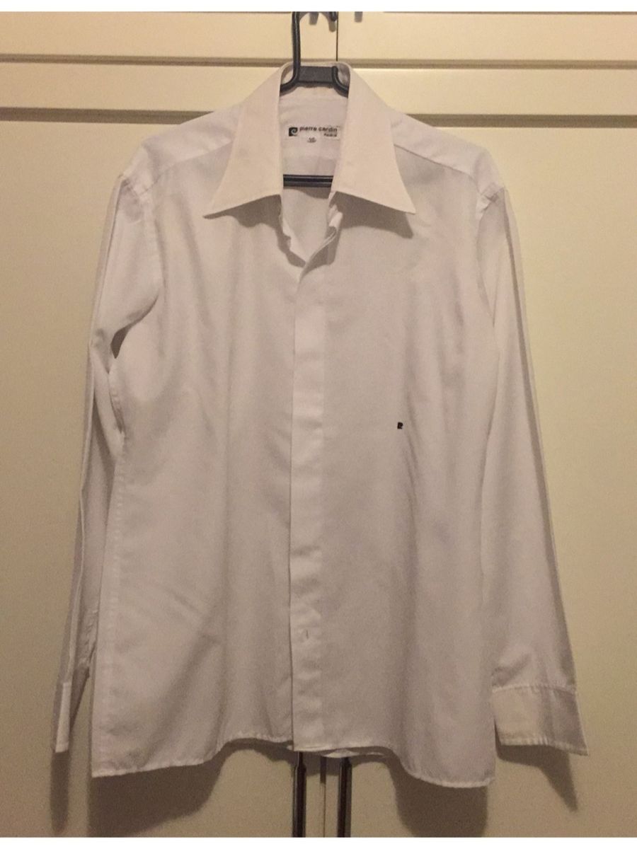camisa social de seda masculina