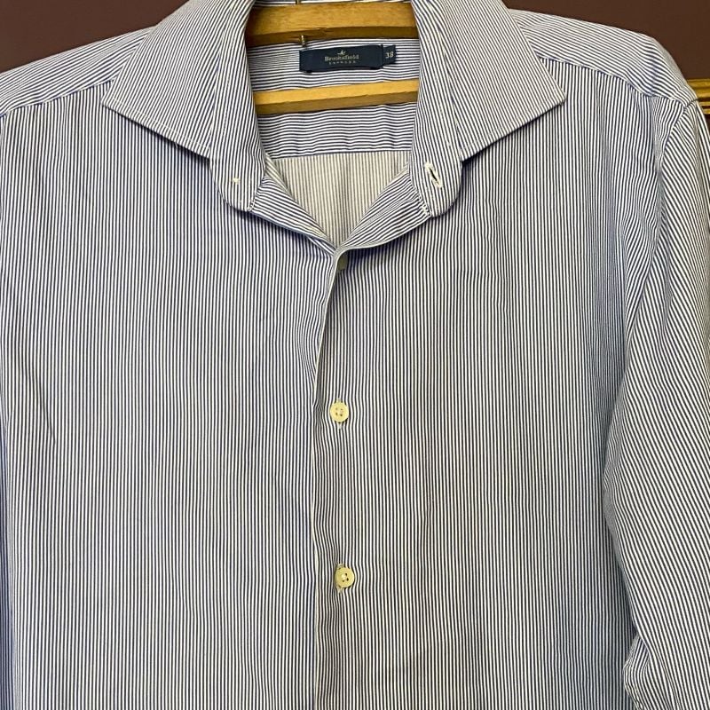 Camisa social best sale branca brooksfield