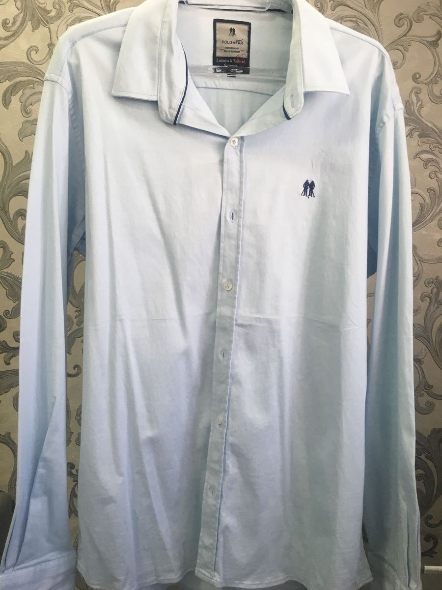 camisa social masculina polo