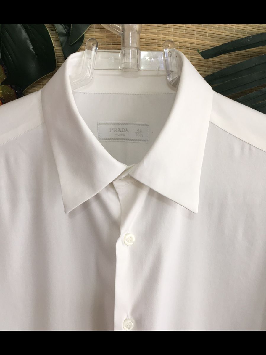 camisa social prada