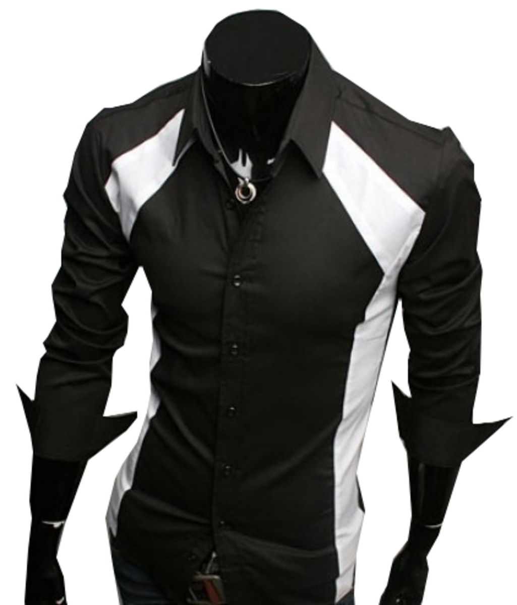 camisas sociais masculinas modernas