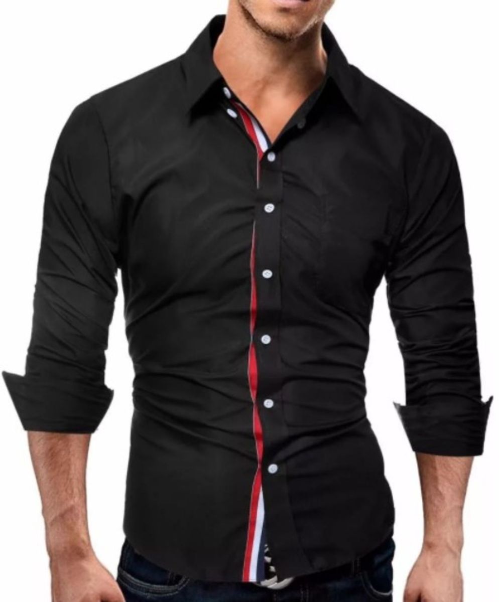 camisas sociais masculinas estilosas