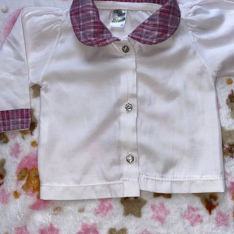 Camisa clearance social menina