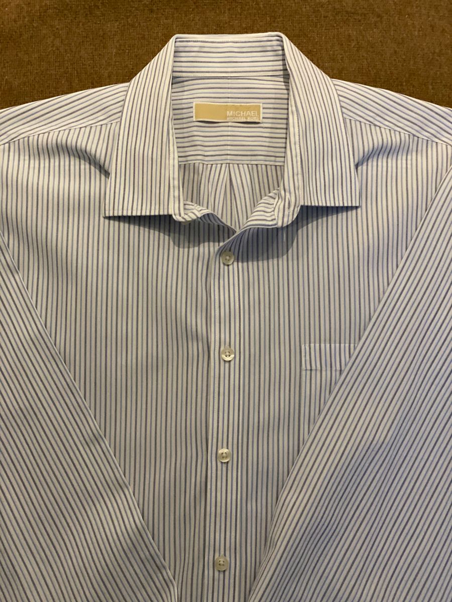 camisa social michael kors