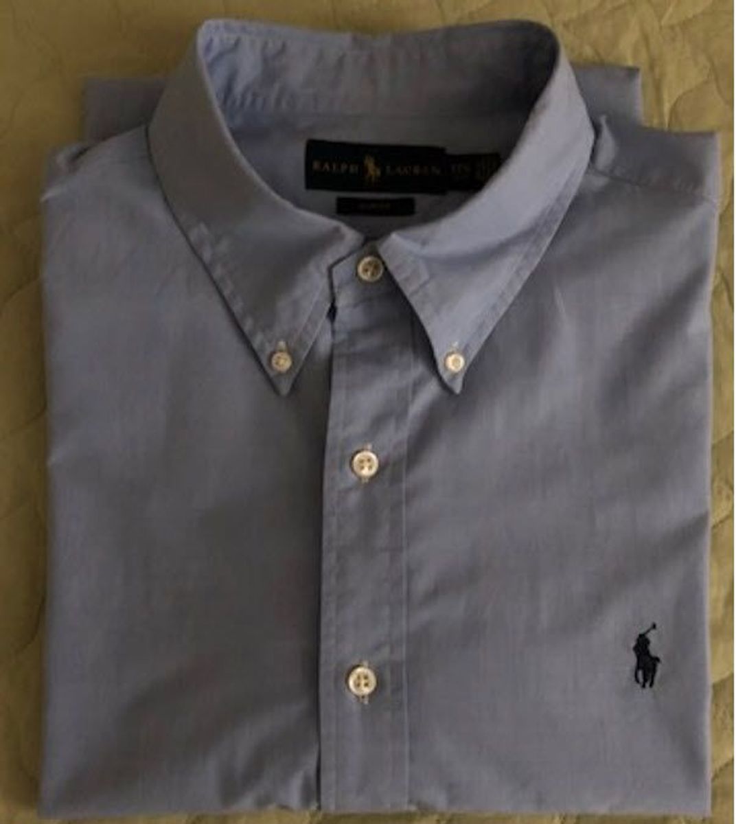 camisa social da ralph lauren