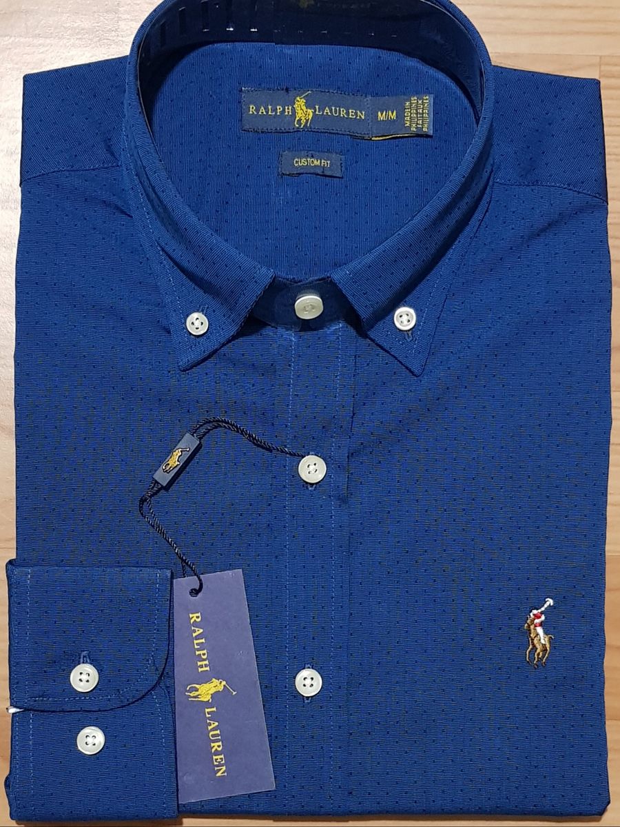 camisa social polo ralph lauren