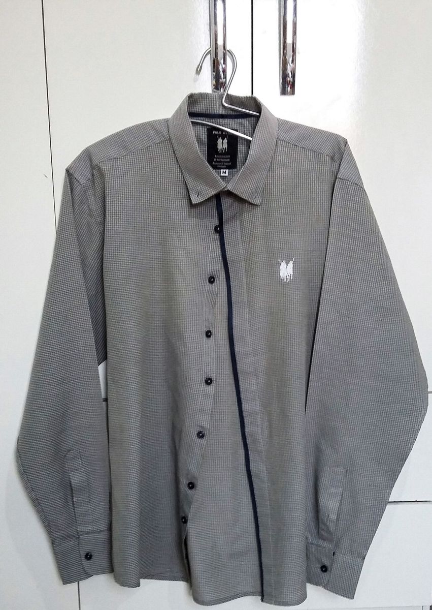 camisa social masculina polo