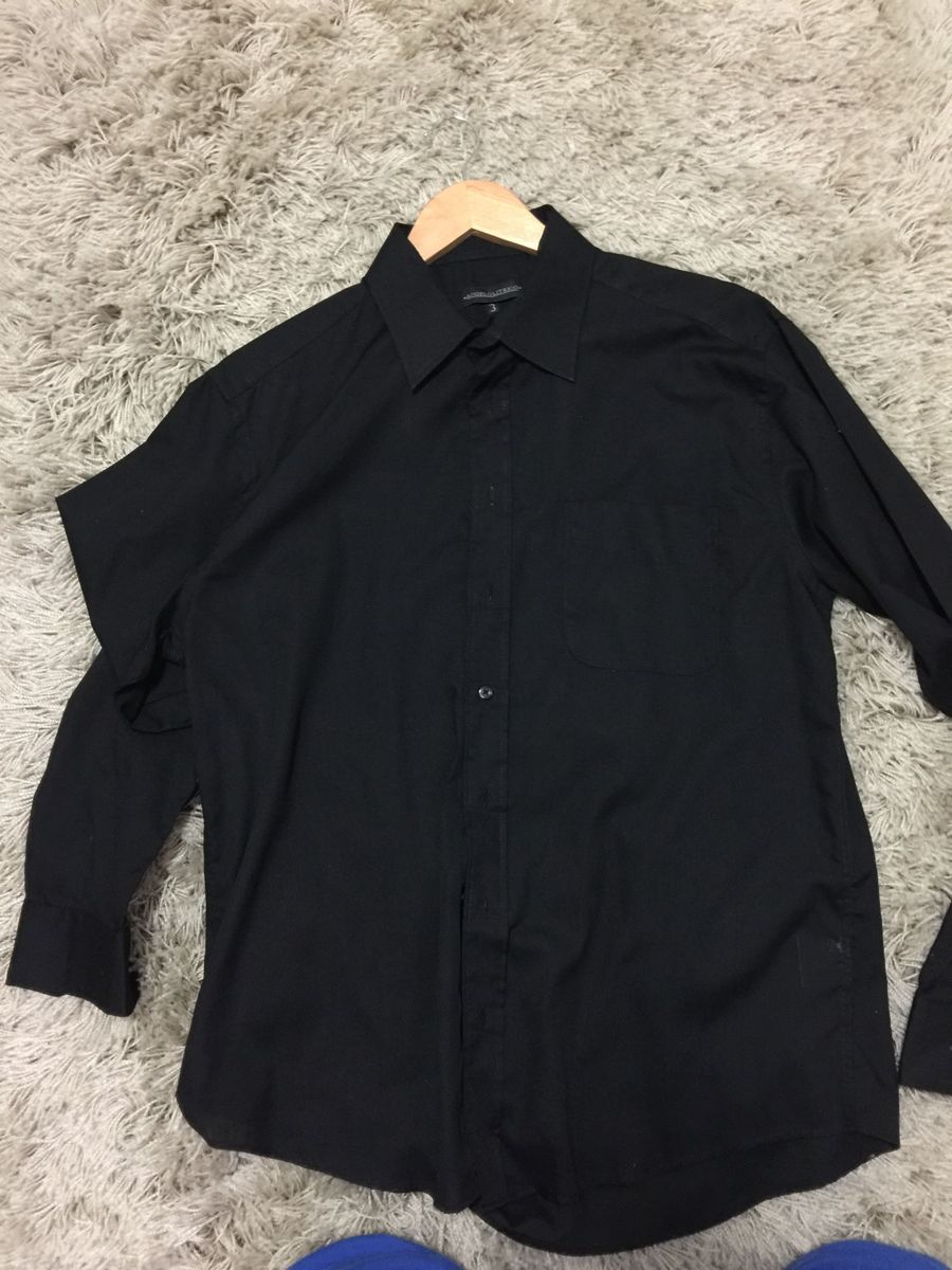 camisa social masculina c&a