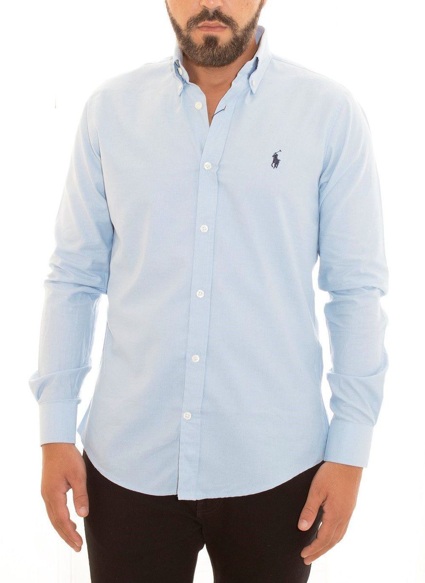 camisa social da polo ralph lauren