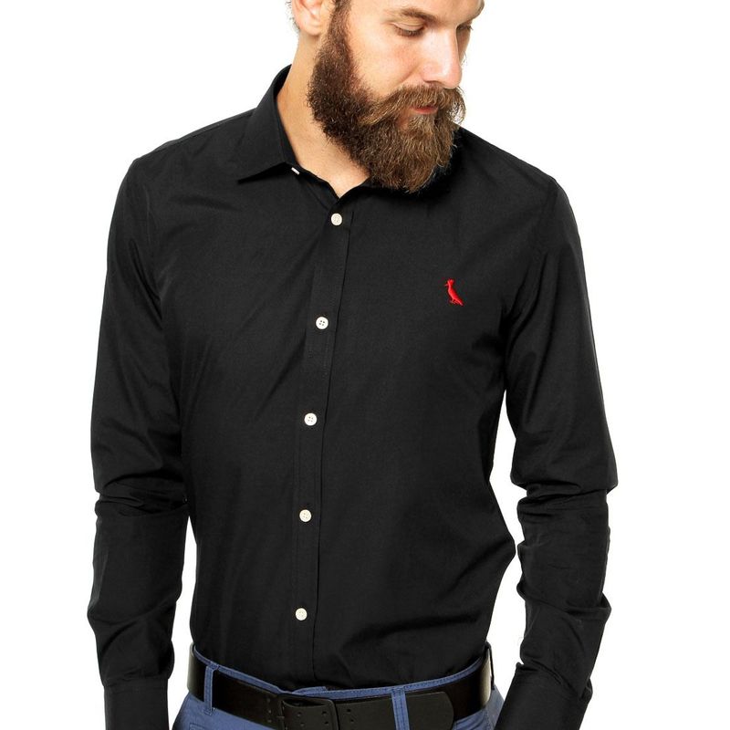 Camisa Social Reserva Original Preta | Camisa Masculina Reserva Nunca Usado  35127453 | enjoei