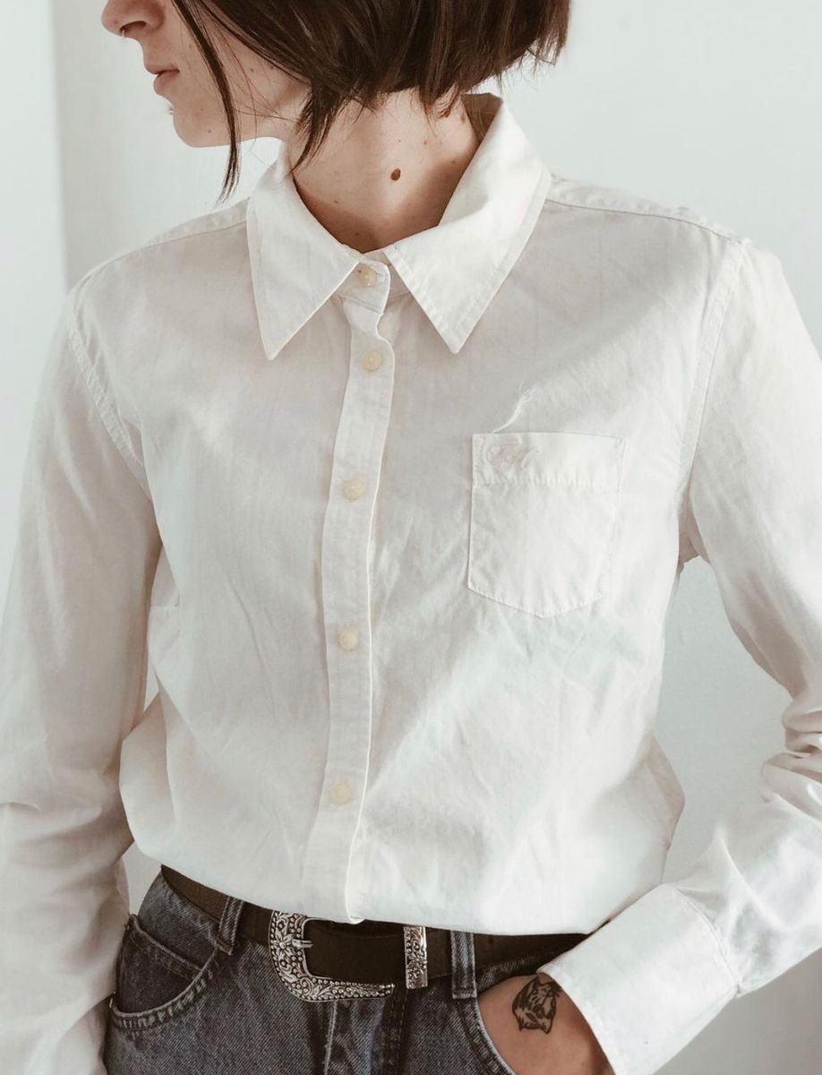 camisa social feminina tommy