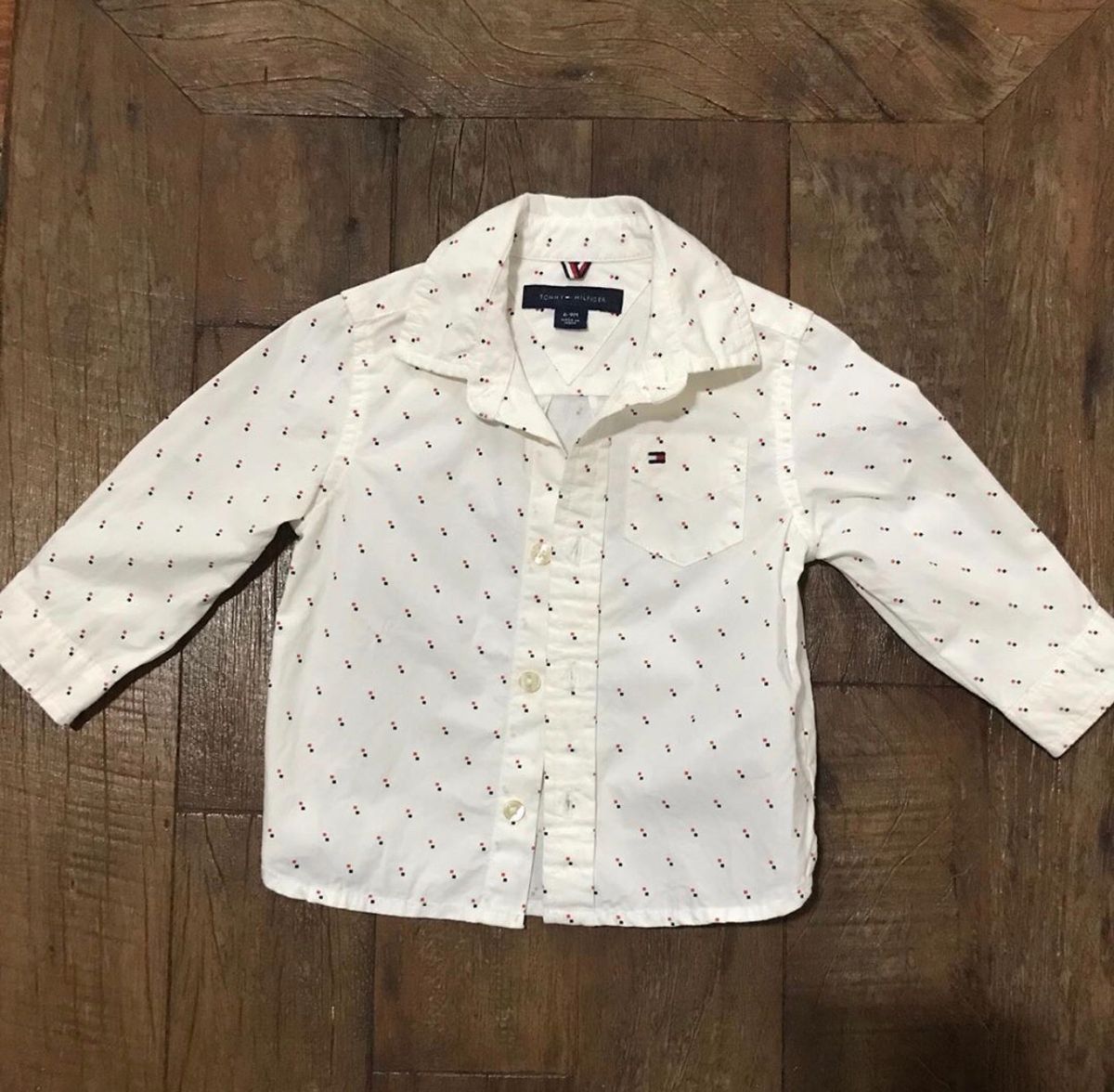 camisa social infantil tommy