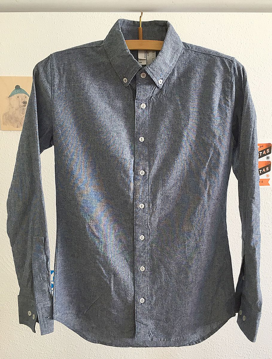 camisa social unissex