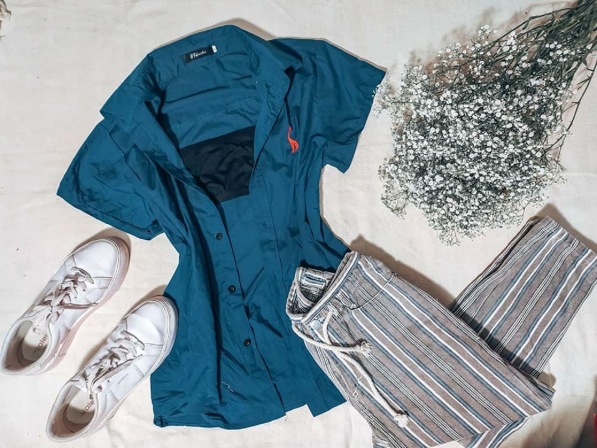 camisa social unissex