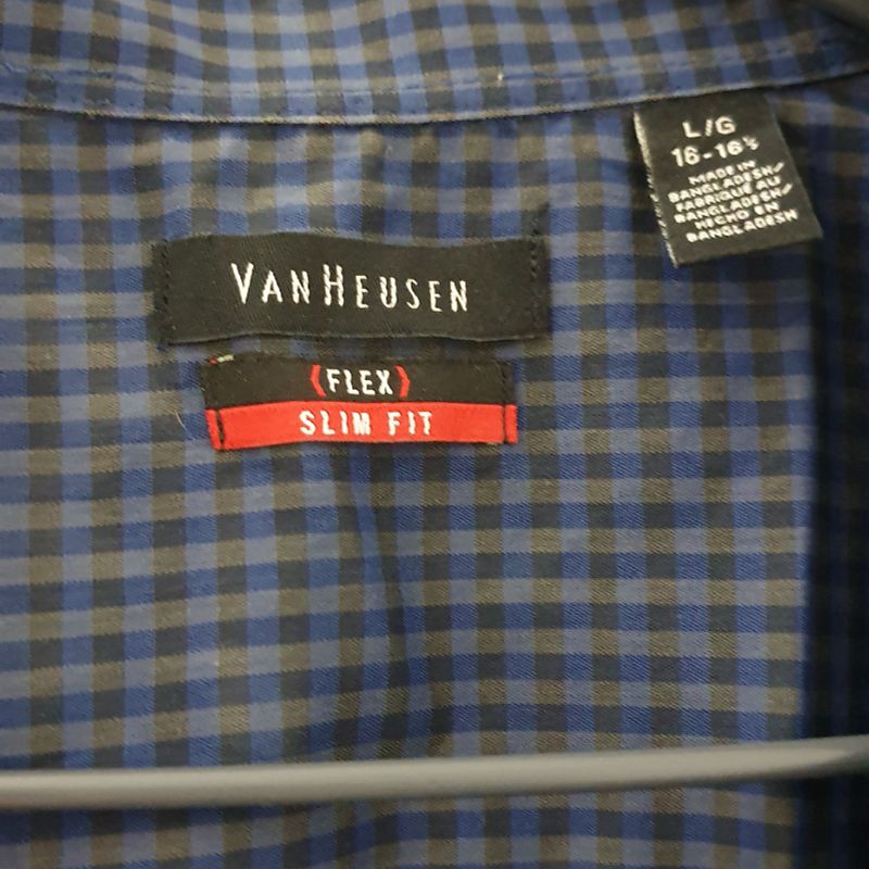 Camisa Social Van Heusen, Camisa Masculina Van Heusen Usado 37073582