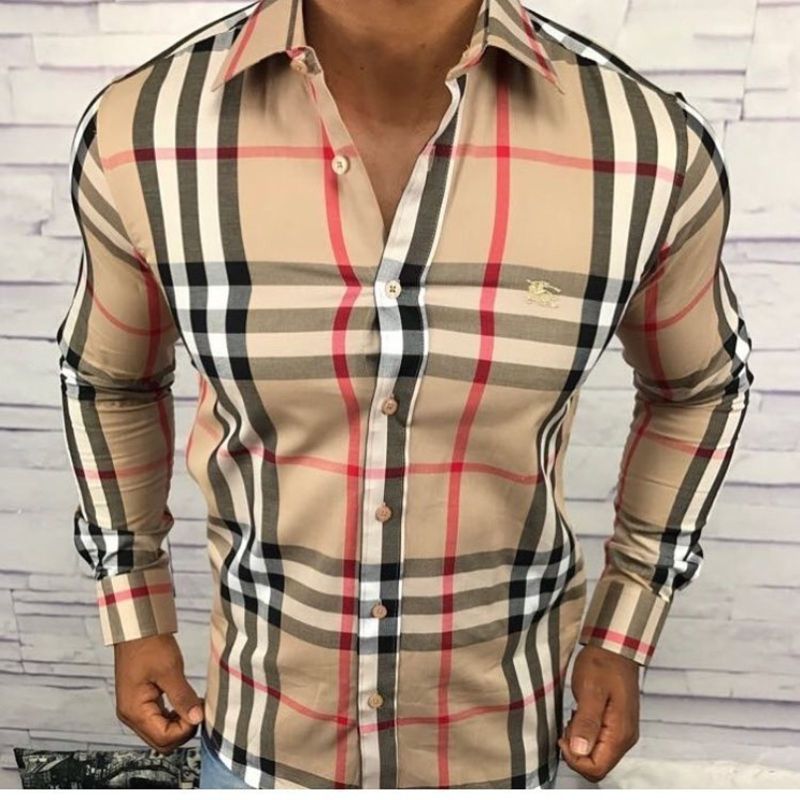 Camisa Social Xadrez Burberry Original Camisa Masculina Burberry Nunca Usado 30994112 enjoei