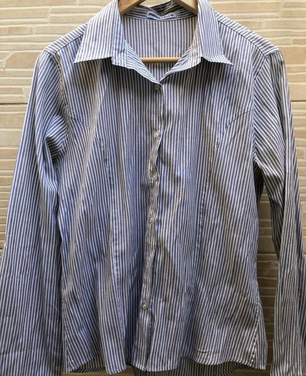 camisa social feminina marisa