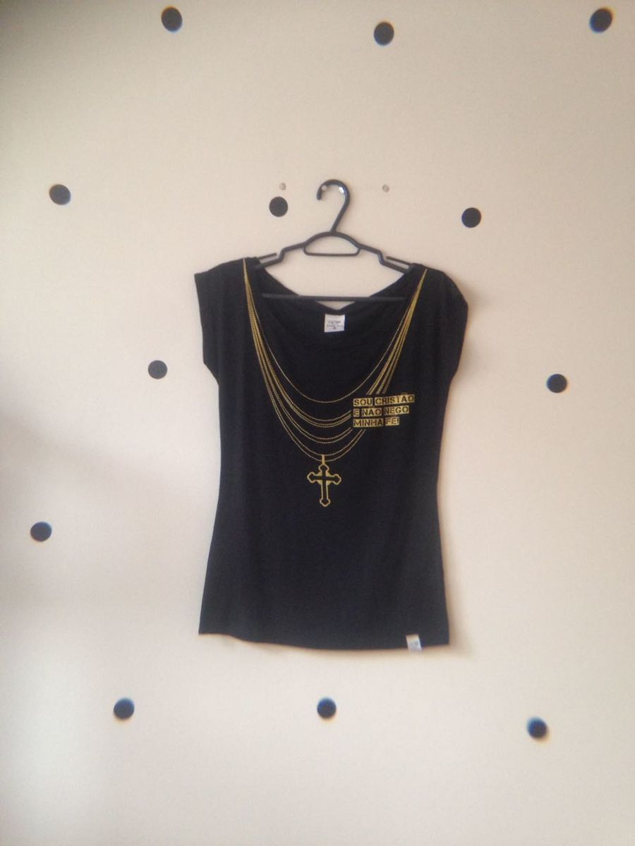 camisa canção nova feminina