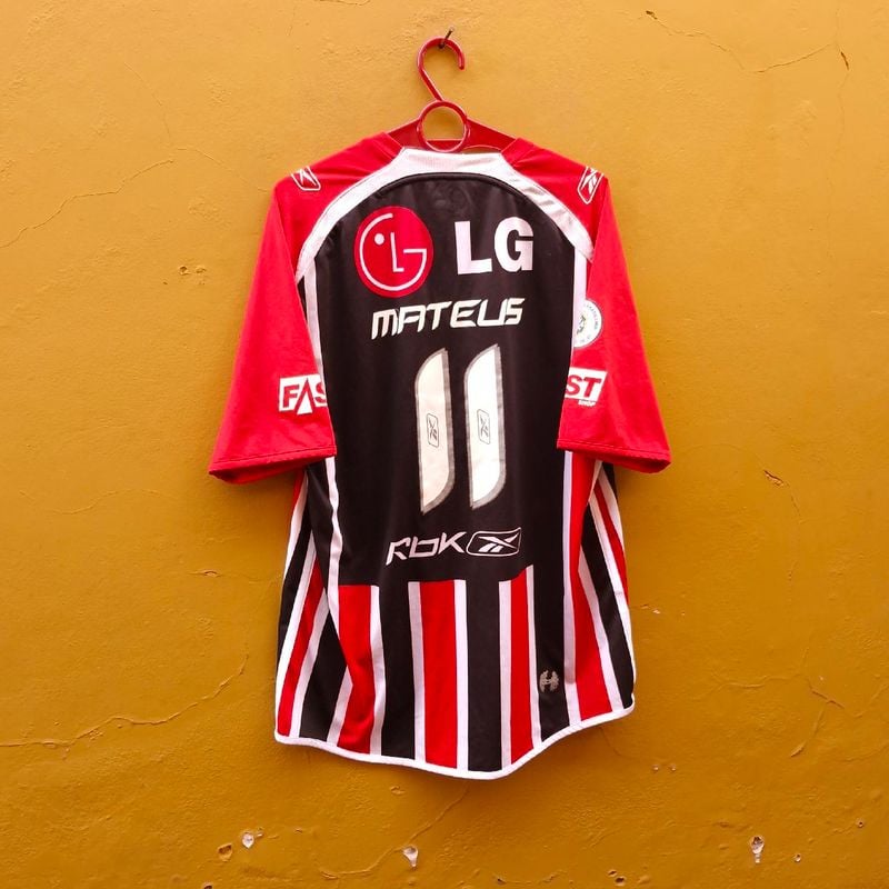 Camisa Spfc 2006 / 2007 Mateus Tamanho M - Camisa de Futebol