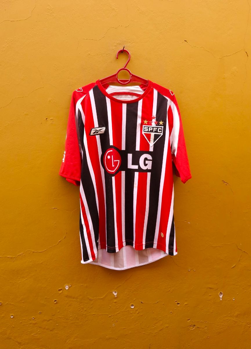 超激レア！！2006 Reebok SPFC サッカーユニフォーム Camisa Spfc 2006 / 2007 Mateus Tamanho M - Camisa de Futebol