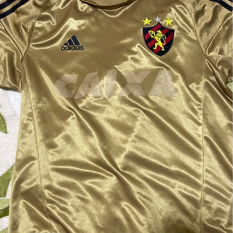Camisa Sport Recife 2016 Dourada Sem Patrocínio Masculina - Malta