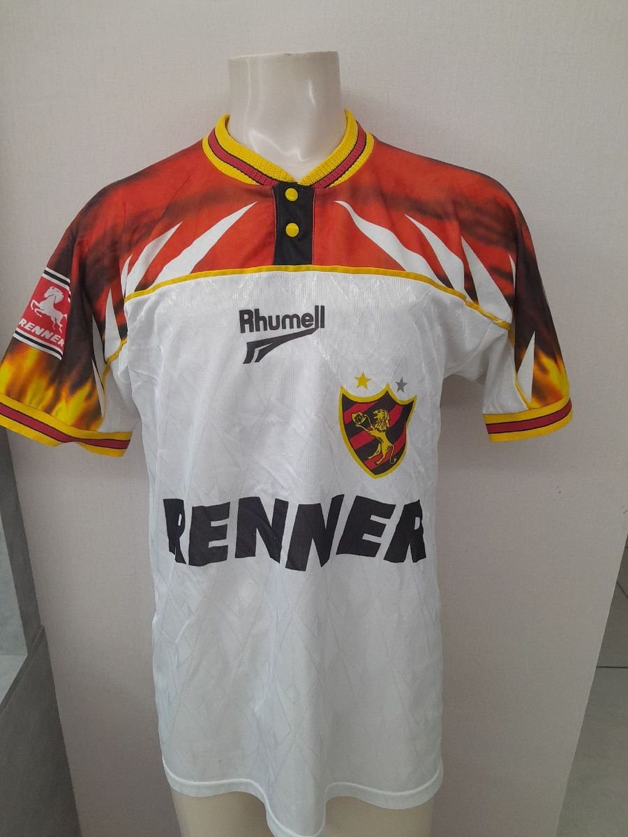 CAMISA RETRÔ SPORT RECIFE 1996 BRANCA - FUT RETRO