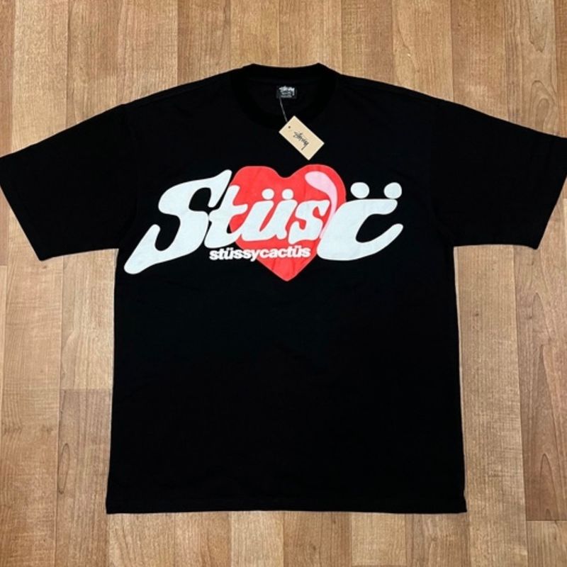 Stüssy Travis Scott Cactus Jack Tシャツ Camisa Stussy X Cpfm Stusc Camiseta Travis Scott Cactus Jack