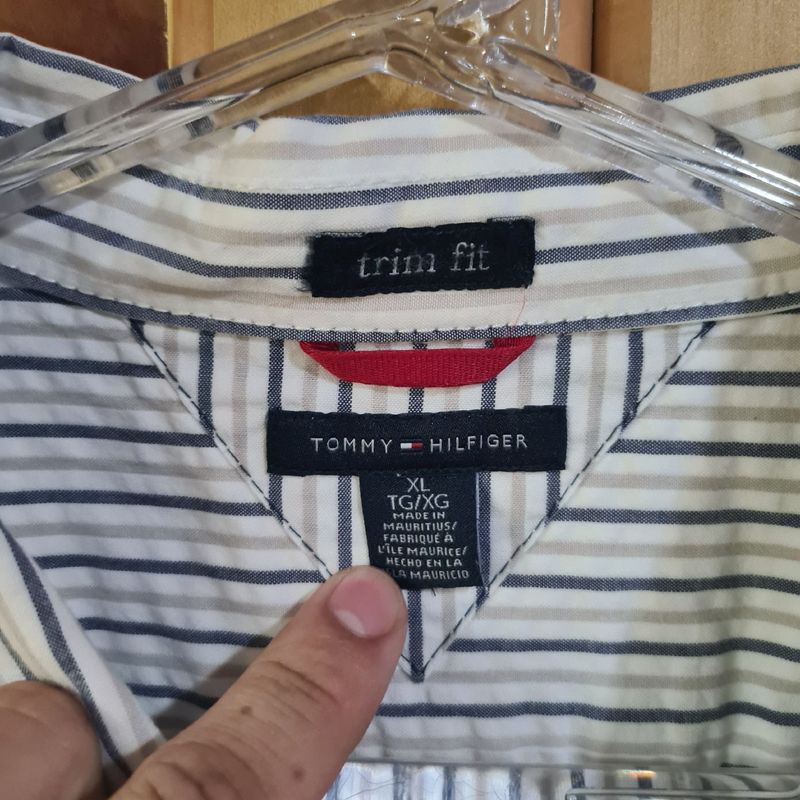 Camisa Tommy, Camisa Masculina Tommy Hilfiger Usado 69355124