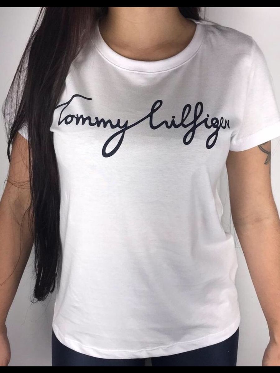 camisa tommy feminina