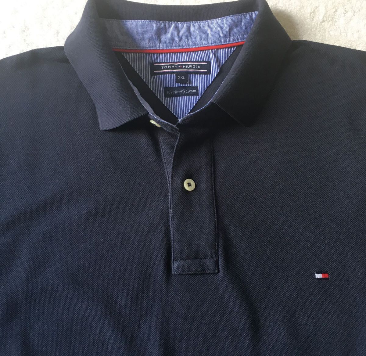 gola polo tommy hilfiger masculina