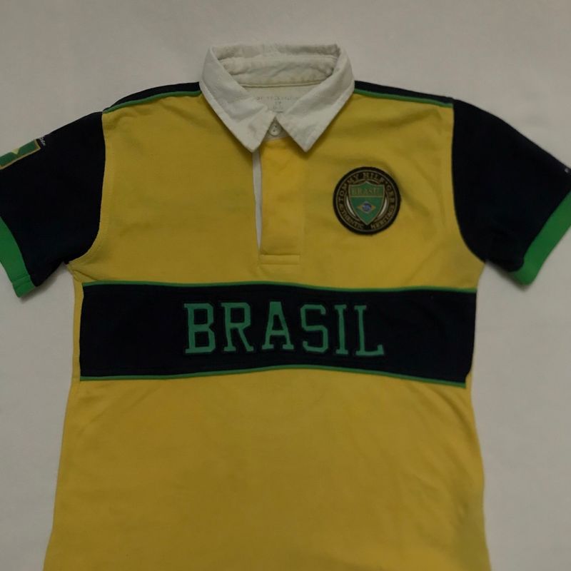 Camisa Tommy Hilfiger X Brasil | Camisa Feminina Tommy Hilfiger Usado  92393085 | enjoei