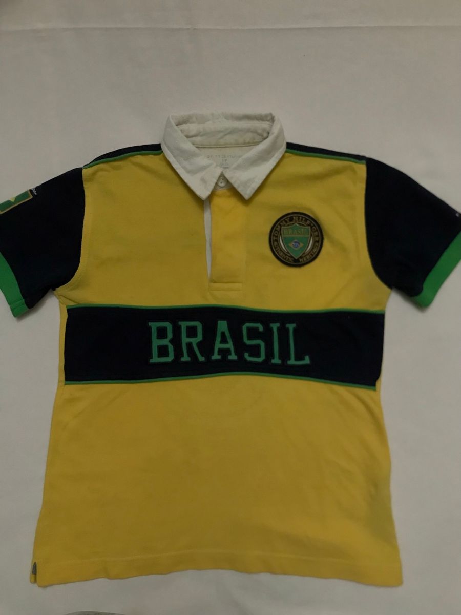 Camisa Tommy Hilfiger X Brasil, Camisa Feminina Tommy Hilfiger Usado  92393085