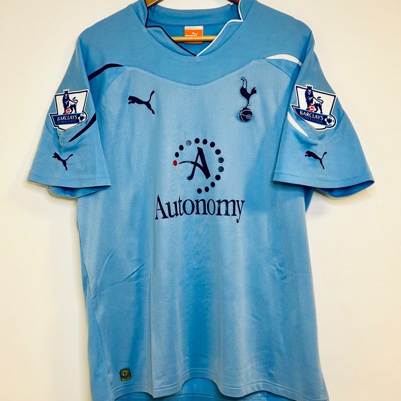 Camisa Tottenham Hotpur 2009/10 Modric #14 Uniforme 2 Premier